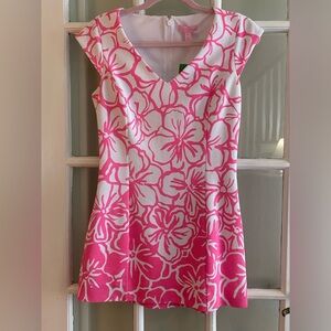 Lilly Pulitzer Desiree Dress Strike a Posie Pink Size M New With Tags